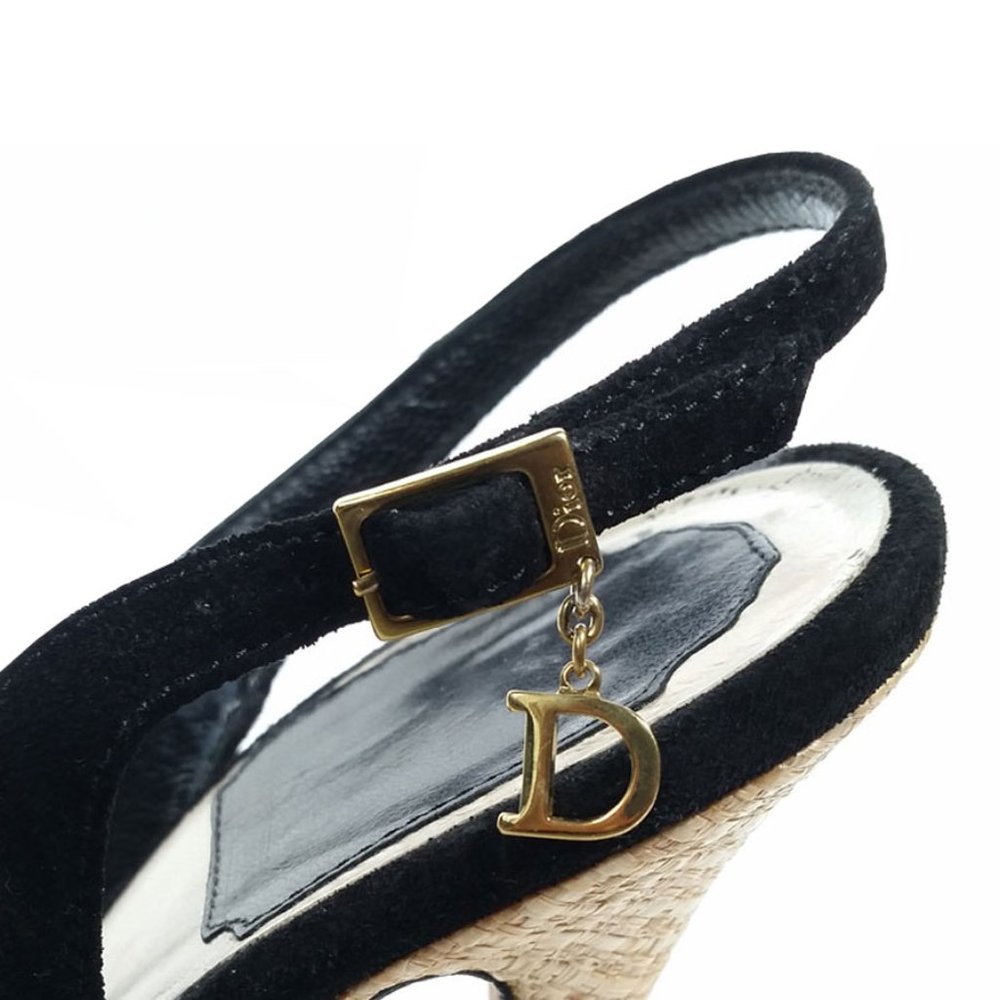 Dior Black and Tan Heels - Picture 6 of 9